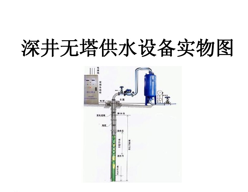 同江市井泵无塔式供水设备